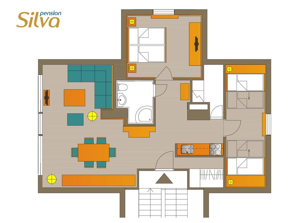 Pension Silva Špindlerŭv Mlýn Zimmer foto
