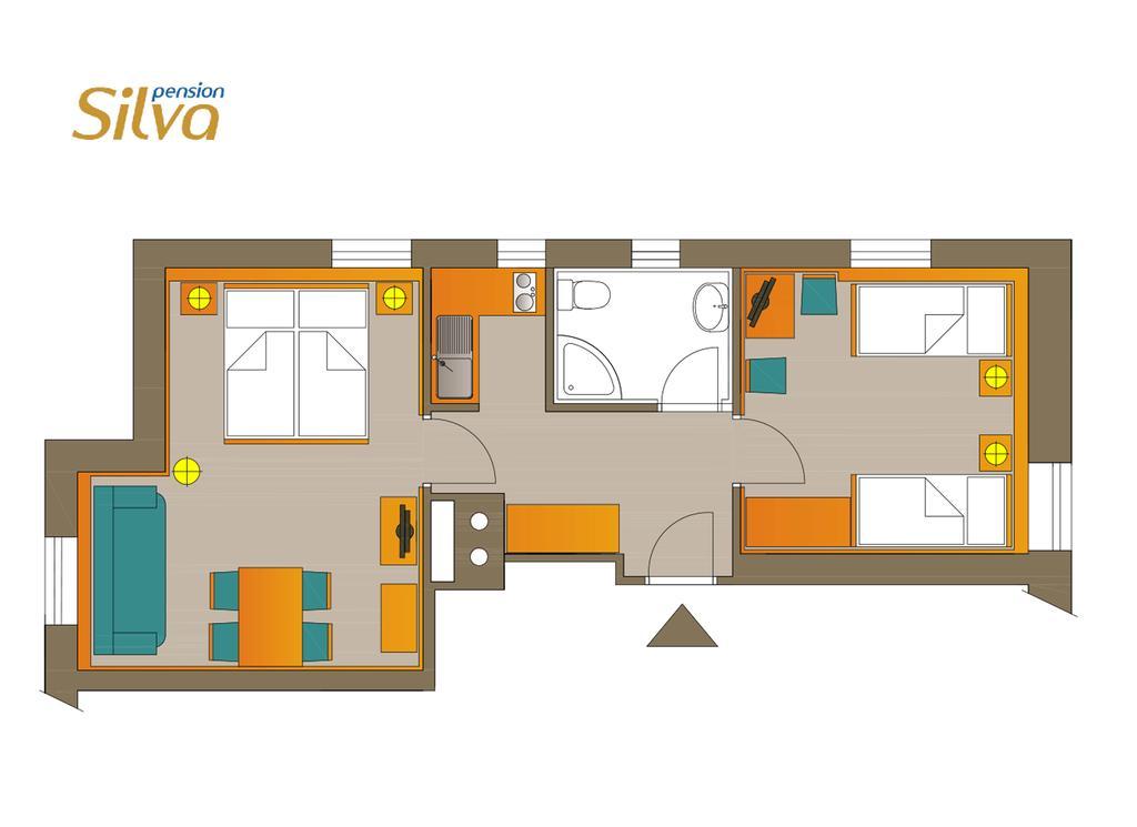 Pension Silva Špindlerŭv Mlýn Zimmer foto